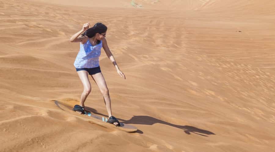 Dubai: Desert Safari, Quad Bike, Camel Ride and Sandboarding - Lahbab Desert: why this area feels like a real escape