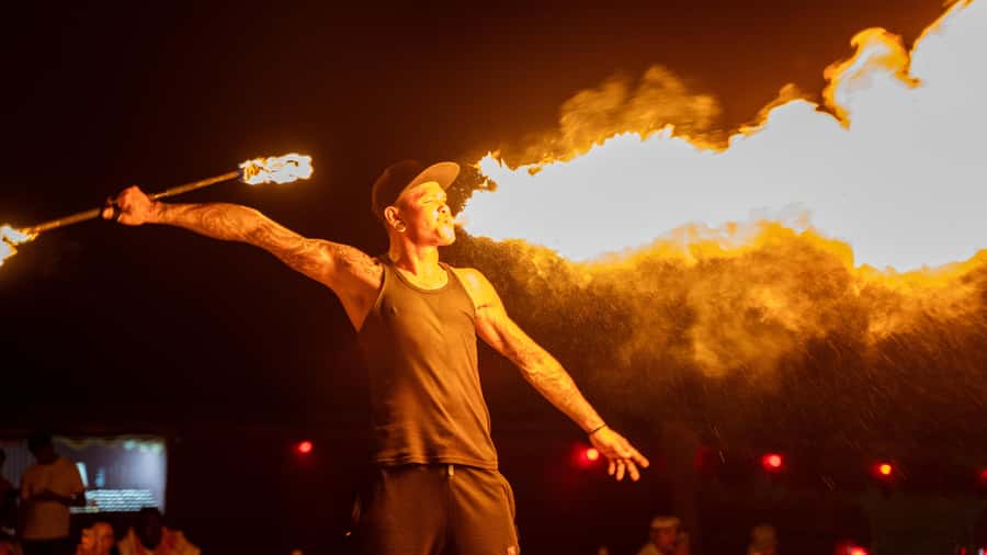 Dubai Desert Safari - Sandboarding, Quad Bike & BBQ Options - Tanura, Belly Dance, and Fire Shows After a Day in the Sand