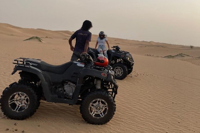 Dubai Desert Safari with Quad Bike, Camel Ride, Dinner and Shows - What You Really Get for $55 in a Quad + Dinner Safari
