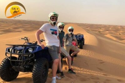 Dubai Desert Safari with Quad Bike, sandboarding, live show & BBQ - Dune Bashing and Sandboarding: big thrills, organized pacing