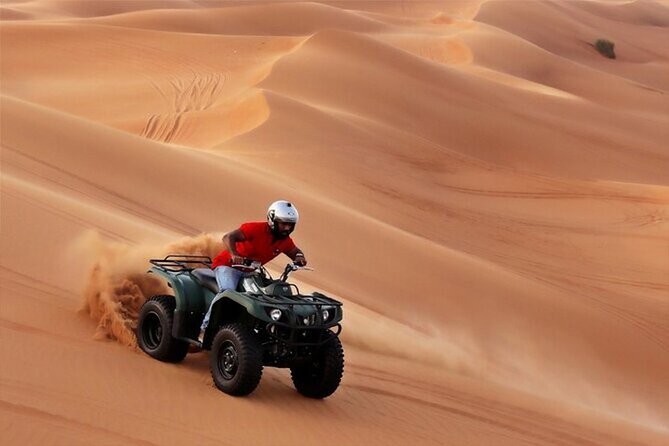 Dubai Desert Safari with Self Drive Quad Biking & Camel Riding - Key things to know before you go