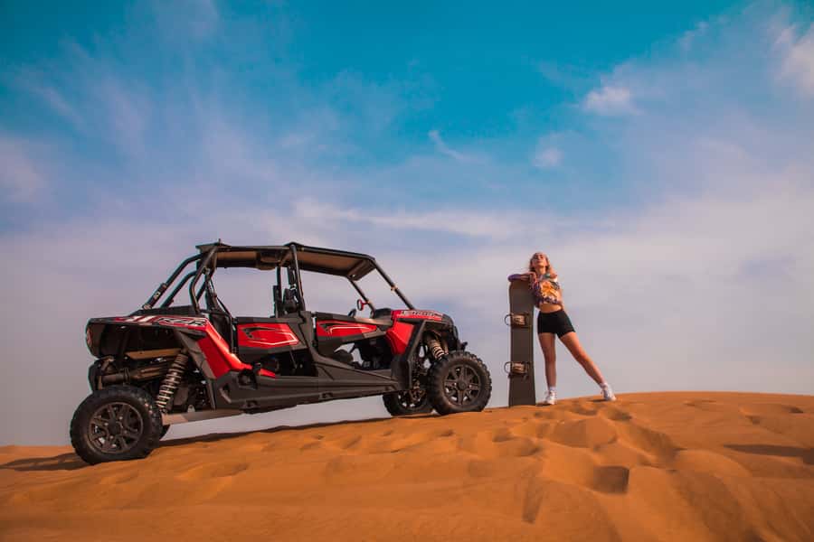 Dubai: Dune Buggy Desert Safari, Camel Ride & Sandboarding - BBQ Dinner and Live Entertainment: Worth It if You Like the Camp Atmosphere