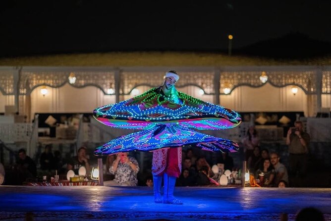 Dubai Dunes Safari With Quad Bike, Camel Ride, BBQ Dinner & Live Shows - Camp time at Al Awir: camel ride, sandboarding, and henna
