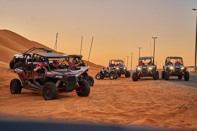 Dubai Evening Desert Safari with Thrilling Dune Buggy Adventure - Key highlights at a glance