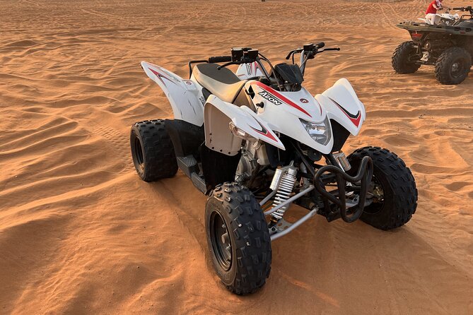 Dubai Evening Red Dune Safari With 30 Mins ATV, BBQ, Live Shows - Camel Ride and Sunset View: The Slower Desert Moments