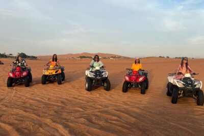 Dubai Evening Safari With Quad Biking VIP BBQ 10 Show Camel Ride - Getting Picked Up in Dubai, Sharjah, and Ajman (and What to Expect)