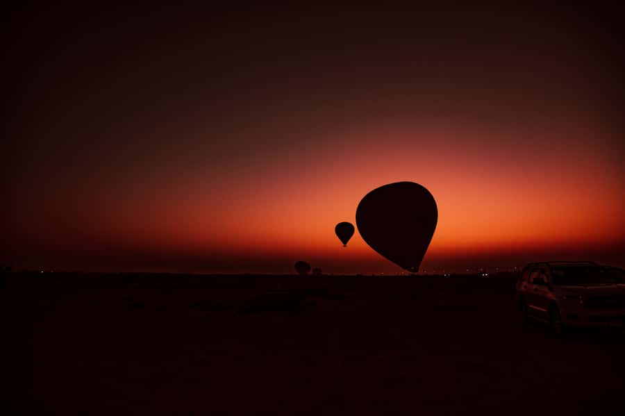 Dubai: Hot Air Balloon, Desert Safari, and Quad Biking Tour - Bedouin camp breakfast plus camel and horse rides: short, sweet, and scenic