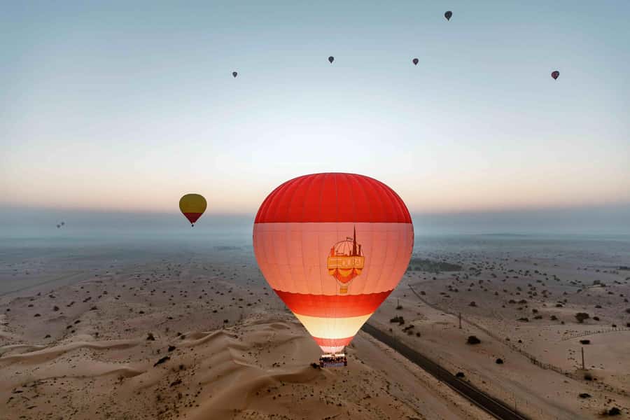 Dubai: Hot Air Balloon, Desert Safari, and Quad Biking Tour - Margham Desert drive and pre-flight briefing: how the morning stays on track