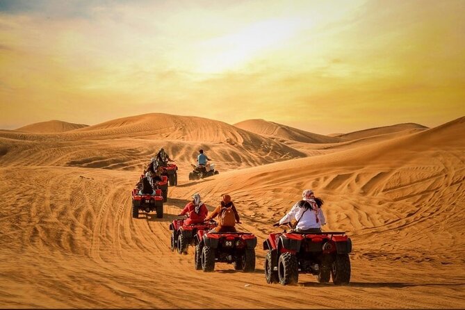 Dubai: Morning Quad bike & Safari Adventure , Sandboarding, camel - Key highlights to look for