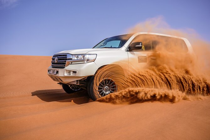 Dubai: Morning Quad bike & Safari Adventure , Sandboarding, camel - What’s included, and what you should plan for