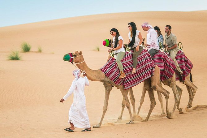 Dubai Morning Safari: Quad Biking, Sandboarding & Camel Ride! - Camel ride and falcon photos: quick cultural moments, with a catch