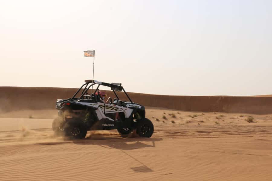 Dubai: Polaris RZR 1000 CC dune buggy - Hotel Pickup, Safety Gear, and How the Day Usually Starts