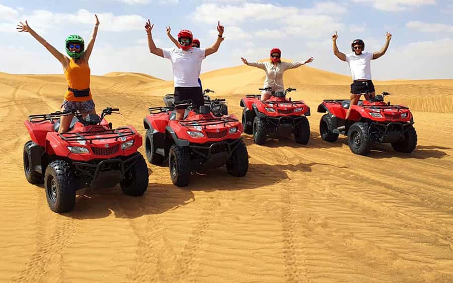 Dubai: Quad Bike, Dune Buggy, and Sandboarding Experience - Quad biking and dune buggies: what you’re signing up for