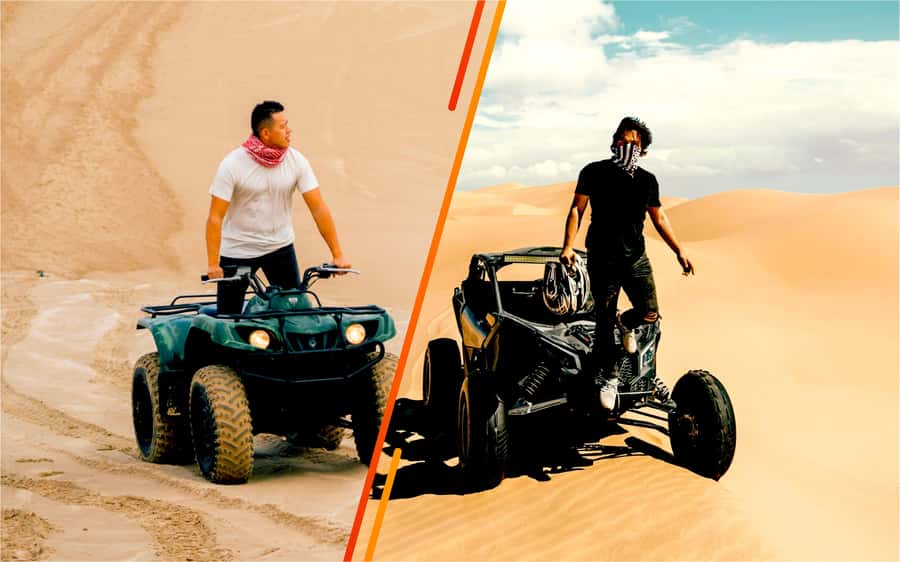 Dubai: Quad Bike or Dune Buggy Adventure & Optional Transfer - Lehbab Red Dunes in Sharjah: The Quick Pitch