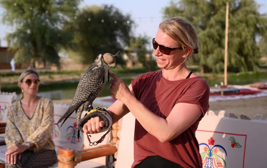 Dubai: Quad Bike Safari, Camels & Al Khayma Camp BBQ Dinner - BBQ buffet dinner and desert shows: Yola, horse show, and the Mega Fire moment