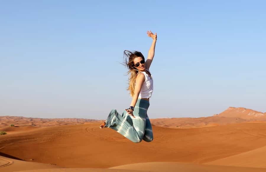 Dubai: Red Dune Desert Safari, Quad Bike, Camels, and BBQ - The camp program: henna, shisha, falcons, and multiple show styles