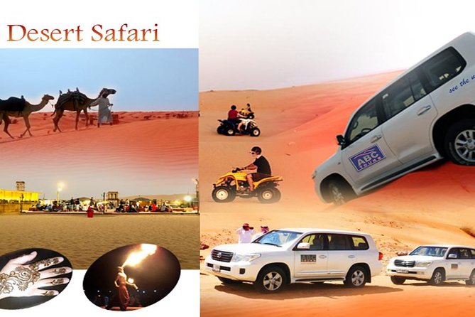 Dubai Red Dune Safari, ATV Quadbiking 10 mins, BBQ, shows - Lahbab Dune Bashing and Photo Stops: Where the Timing Matters