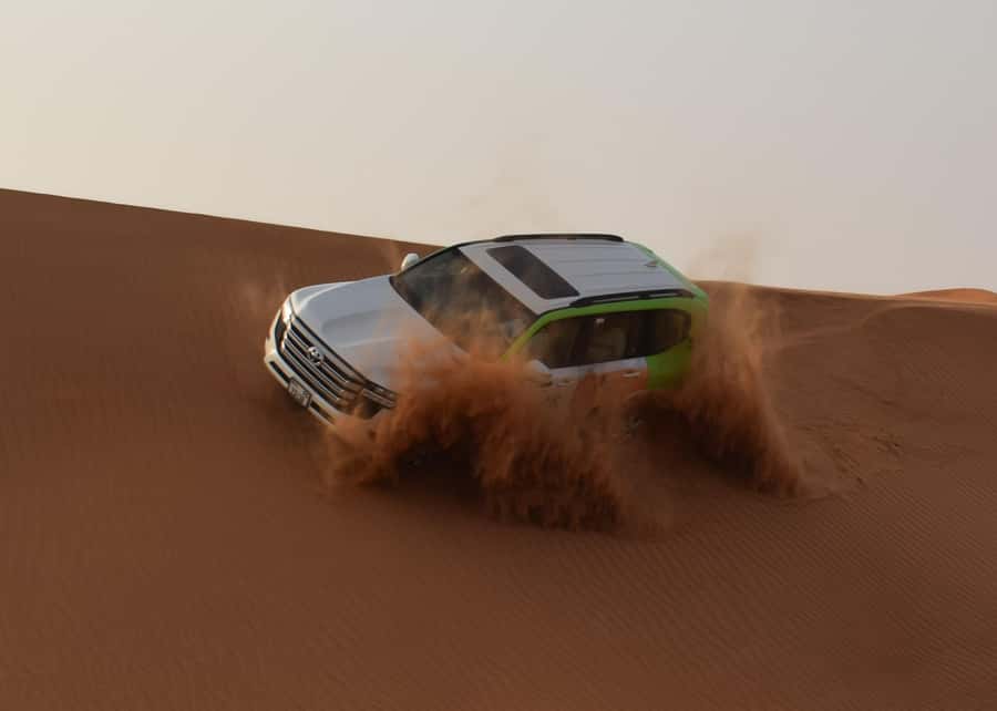Dubai: Red Dune Safari, Quad Bike, Camel Ride, BBQ Dinner - 4WD Red Dune Bashing: the thrill part (and the reality check)