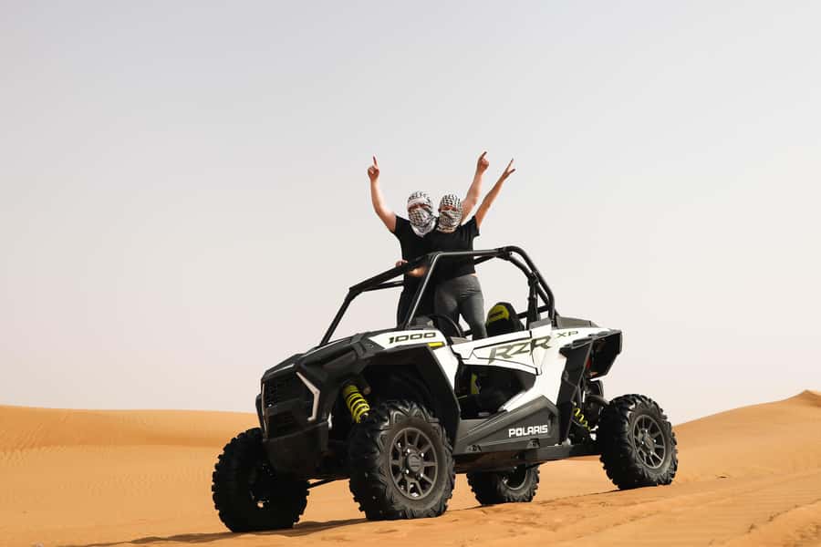 Dubai: Red Dunes Quad Bike, Dune Buggy, Camel & Refreshments - Quick hits before you go