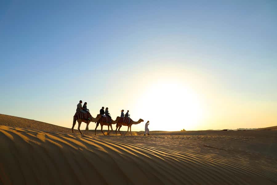 Dubai: Red Dunes Quad Bike with Sandboarding, Camels and BBQ - Quad Bike Over Lahbab Red Dunes: The Main Event Done Right