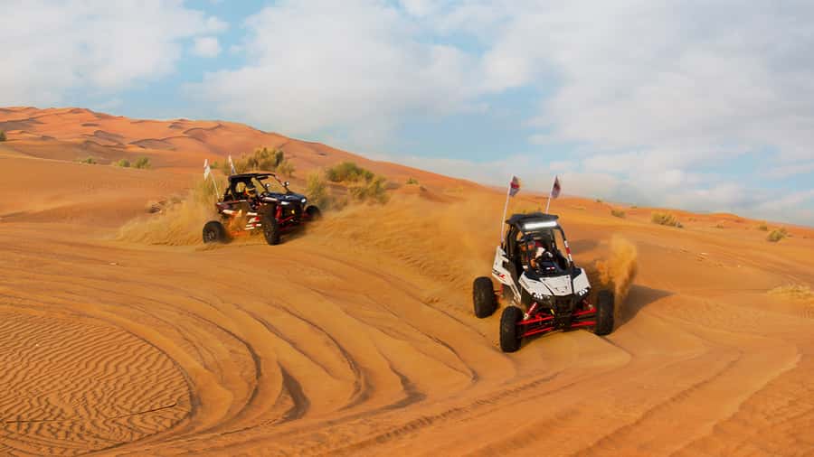 Dubai: Self-Drive 4WD Dune Buggy Guided Desert Adventure - The Dunes and Named Stops: Why Big Red and Pink Rock Matter