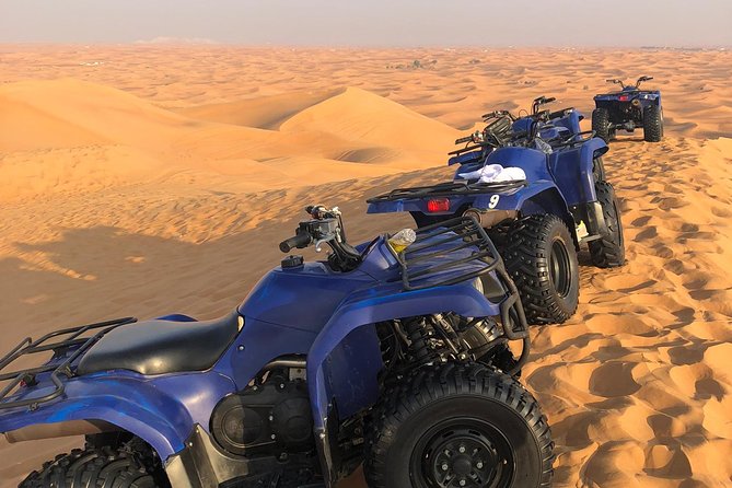 Dubai: Unique MORNING Quad Bike Red Dunes Safari - Key highlights worth your time