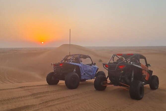 Dubai: Unique SUNSET Buggy Red Dunes Safari - The 2:30 pm Departure That Lands You at Golden Hour
