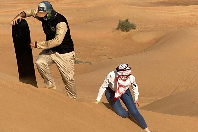 Dubai: Unique SUNSET Buggy Red Dunes Safari - Guide Wahid and the Add-On Reality Check