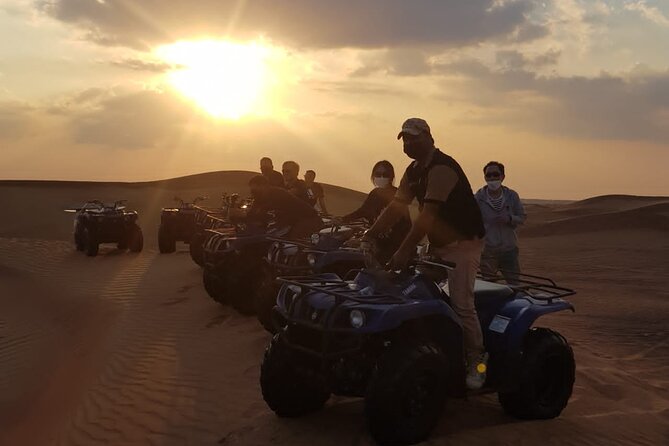 Dubai Unique Sunset Combo: 4WD and Quad Bike Red Dunes Safari - Pickup, Timing, and Group Size: How to Avoid a Frustrating Day