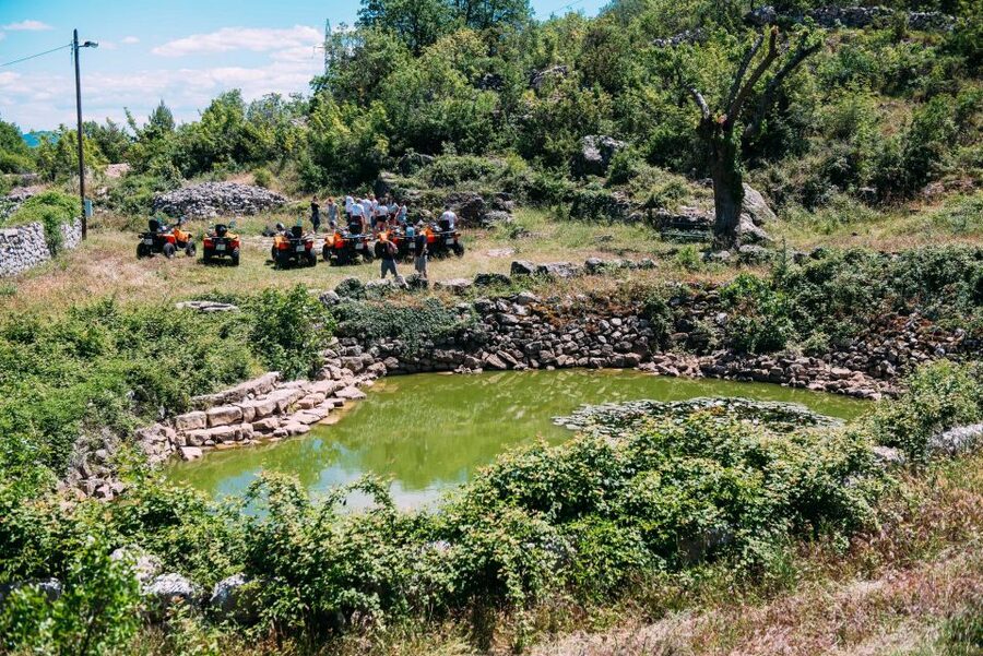 Dubrovnik: Countryside Guided ATV Adventure with Brunch - Village roads and old water systems near Ljubač, Gromača, Kliševo, and Mrčevo