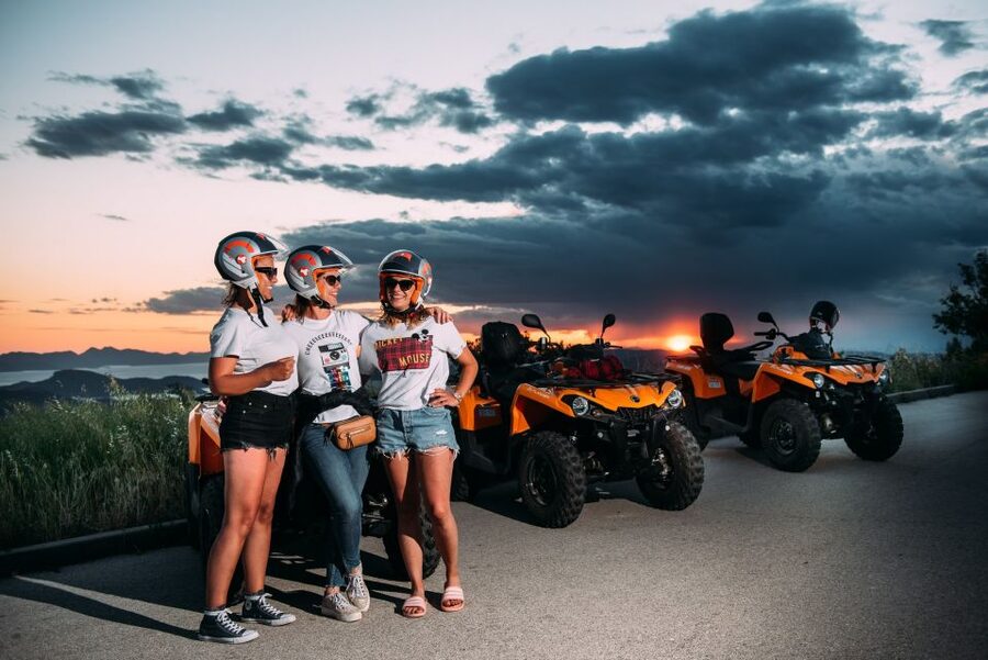 Dubrovnik: Countryside Guided ATV Adventure with Brunch - Refreshments at Koraćevo: homemade ham and cheese, plus drinks