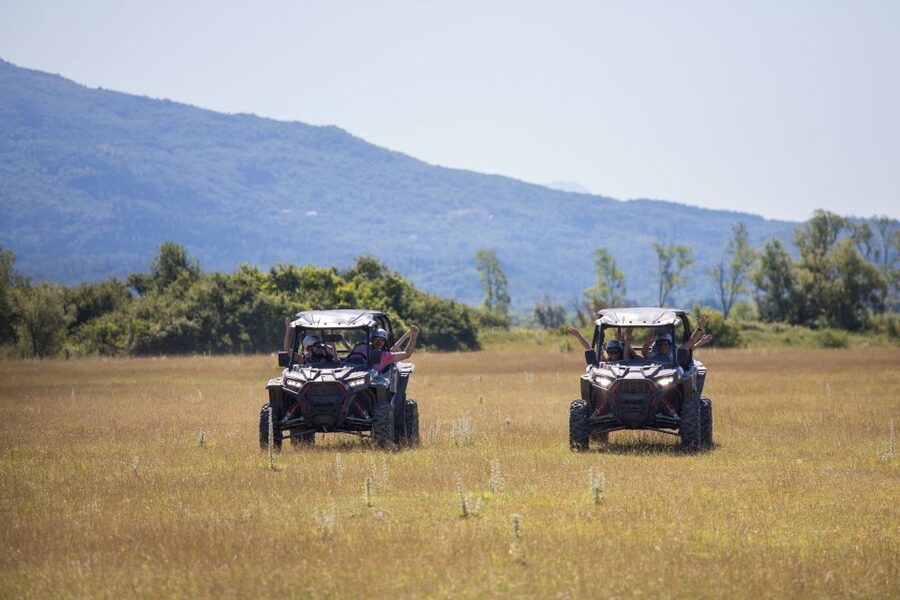 Dubrovnik: Kojan Koral Buggy Safari with Transportation - Welcome refreshments at Kojan Koral: fruit, drinks, and wine
