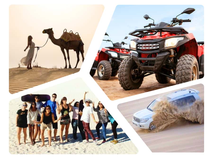 Dune Bashing, Sandboarding, Camel Ride & Optional ATV Ride - Why Khor Al Adaid makes the trip feel different