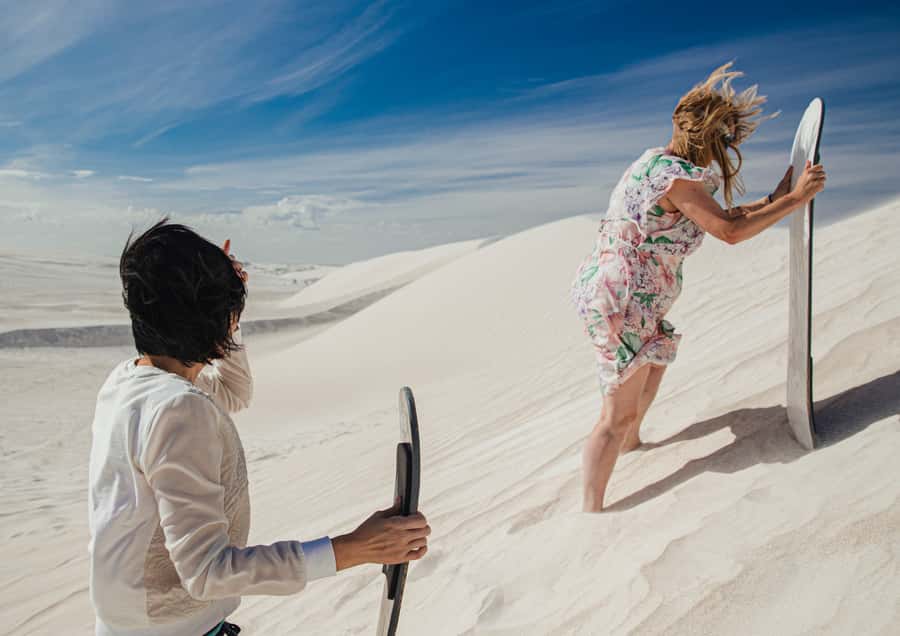 Dune Bashing, Sandboarding, Camel Ride & Optional ATV Ride - Inland Sea time: the UNESCO shoreline that turns sand into a horizon