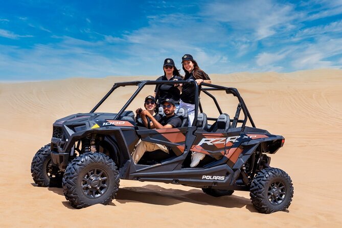 Dune Buggy and Quad Bike Rental Dubai - The Ride Itself: Following the Guide Across Sand and Dirt Trails
