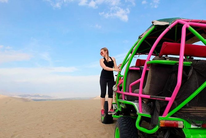 Dune buggy in Huacachina - Meeting at La Casa de Bamboo and the Quick Tourist Tax Stop