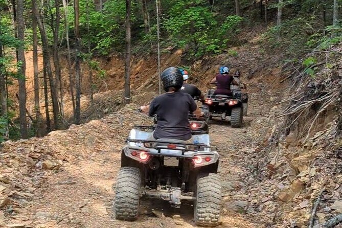 East Tennessee Off Road ATV Guided Experience - Downhill Thrills, Steep Inclines, and Uneven Terrain
