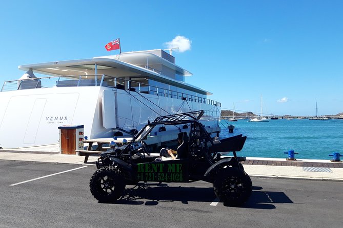 Electric Adventures Buggy Rental - Stop 3: Grand Case Beach for French-Caribbean food