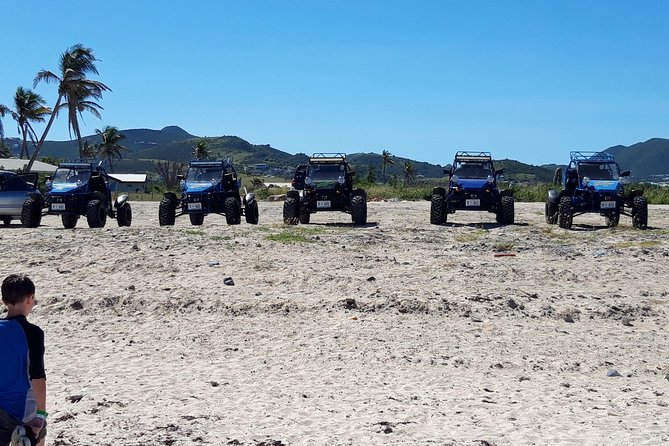 Electric Adventures Buggy Rental - Driving the island: tight roads, quick turns, and plane-beach chaos