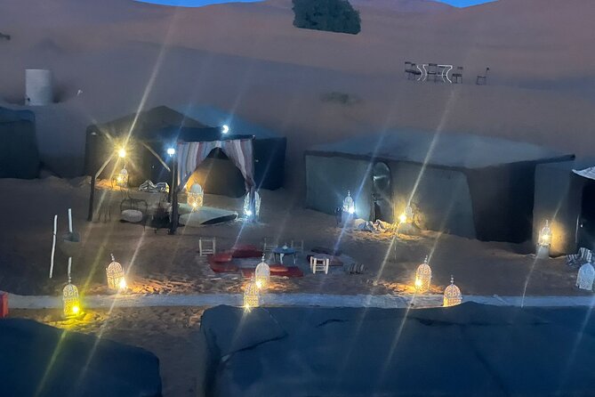 Enjoy camp 1 night .Camel.sunset sunrise drums Quad Sunboard - From Merzouga (4:00 PM) to the Dunes in Sunset Light