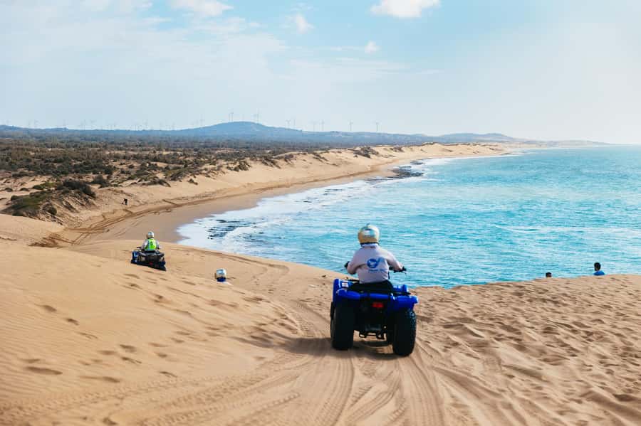 Essaouira Sand Dunes: Half Day Quad Bike Tour - Sultan’s Palace ruins to Diabat: the ride starts with a story—and a view