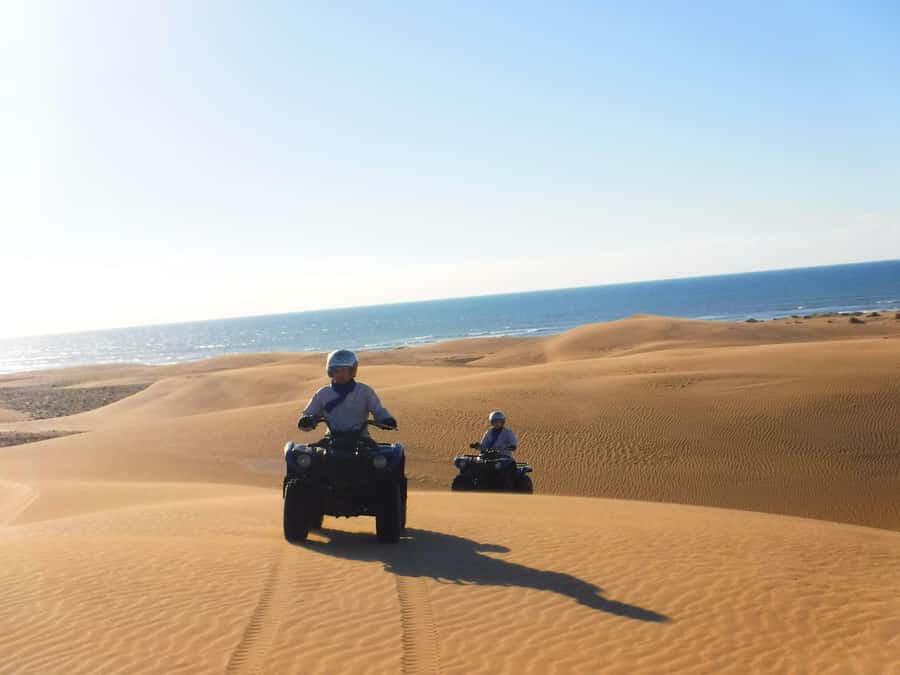 Essaouria: Beach & Big Dunes 2-Hour Quad Biking Tour - Meeting Ola Energy and Getting Geared Up