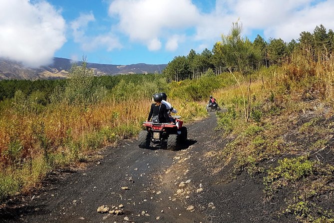 Etna quad tour - half day - The Zappinazzu Pine Tree and the Sea/Taormina View