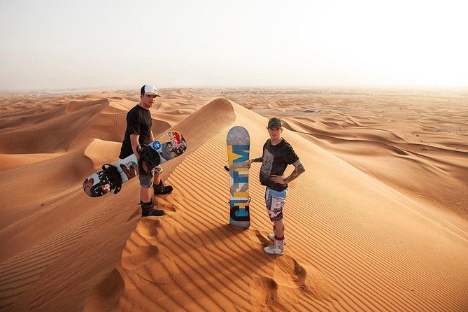 Evening Desert Adventure: Quad Biking, Sandboarding & Camel Ride - Pickup and the air-conditioned ride into Lahbab