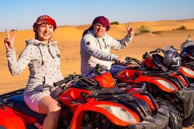 Evening Desert Safari from Dubai with Quad Bike Ride - Getting From Dubai to Lahbab: 4x4 Pickup, Small Group, Real Desert Time