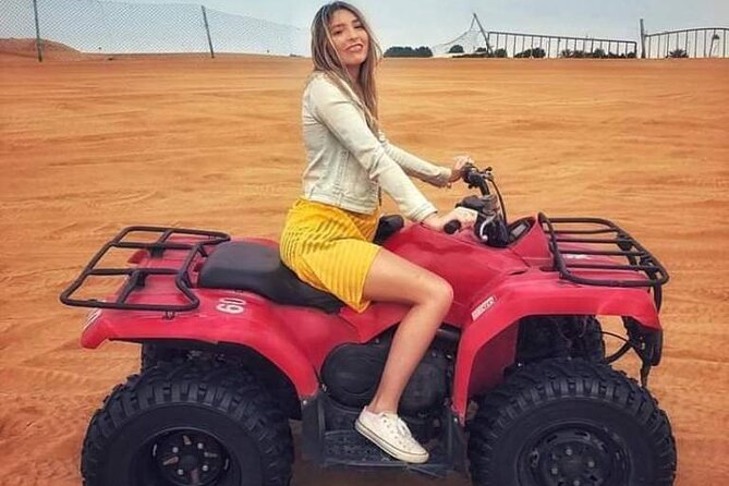 Evening Desert Safari from Dubai with Quad Bike Ride - The Night Shows: Belly Dance, Tanura, and a Fire Dance