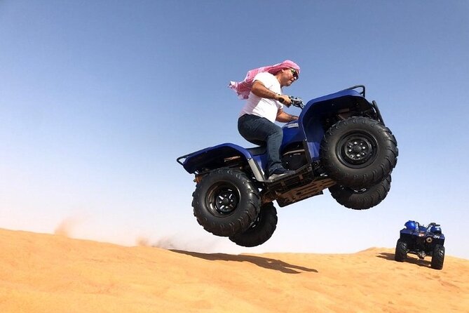 Evening Desert Safari with ATV Quad Bike Dune Bashing BBQ Dinner - Guide and Group Energy: What to Expect from the Human Side