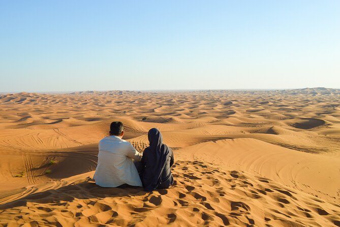 Evening Desert Safari with Quad Bike, BBQ Dinner and Camel Ride - Sandboarding and the practical shoe rule