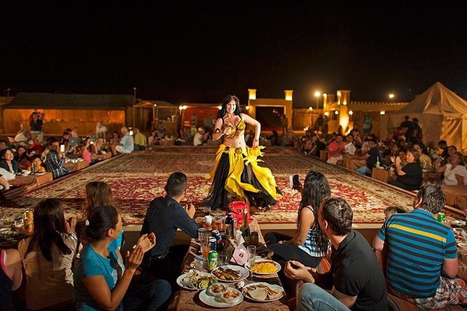 Evening Desert Safari with Quad Bike, Dune Bashing, Entertainments, BBQ Dinner - Live entertainment at the camp: Tanura and more show energy
