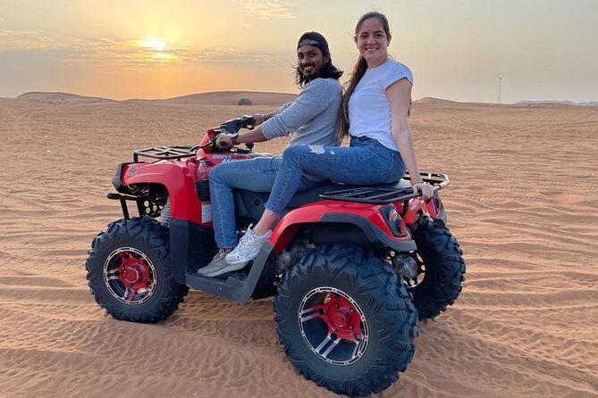 Evening Red Dunes Safari with Quad Biking, BBQ Dinner & LiveShows - Dune Bashing and Sandboarding: Where the Tour Gets Physical